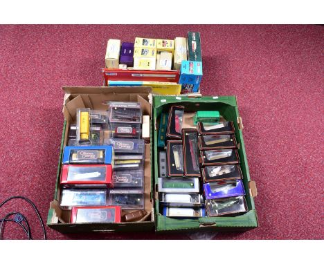 A QUANTITY OF BOXED CORGI CLASSICS, CORGI OOC AND EFE BUS AND COACH MODELS, some of the OOC models still sealed in original c