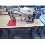 PFAFF 901-0438-065/005 ZIG ZAG MACHINE W/ ZERO MAX FEEDER ATTACHMENT (NO BELT FOR ATTACHMENT) (