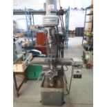 ROCKWELL VERTICAL MILLING MACHINE W/ 6.5" X 24 T-SLOT TABLE, 1/2" DRILL CHUCK (110V)