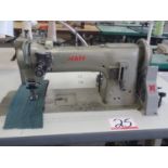 PFAFF 146 3/8" DOUBLE NEEDLE SEWING MACHINE W/ SERVO MOTOR (110V)