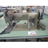 PFAFF 145-H3-6/1 CSN SINGLE NEEDLE WALKING FOOT SEWING MACHINE, S/N 8819456 (110V)