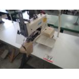 JUKI MB-372 BUTTON STITCHER, S/N MB0AL56384 (110V)