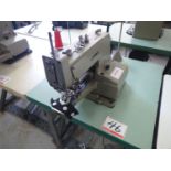 JUKI MB-372 BUTTON STITCHER, S/N 372-27583 (110V)
