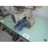 JUKI MB-372 BUTTON STITCHER, S/N 372-27589 (110V)