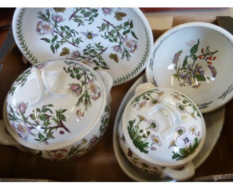 Portmeirion Botanic Garden tureens, serving dishes etc
