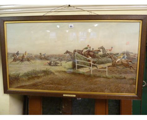 Racing print - 'The Grand National' - Giles