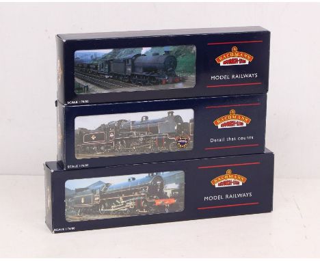 Bachmann: A collection of three boxed Bachmann, OO Gauge locomotives to comprise: Reference No's. 31-854, 31-709 and 32-153A.