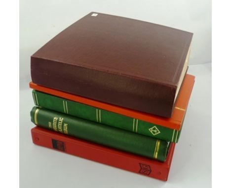 FIVE ALBUMS/STOCK BOOKS containing GB First Day Covers and stamps, includes Queen Victoria covers and better cancels on the F