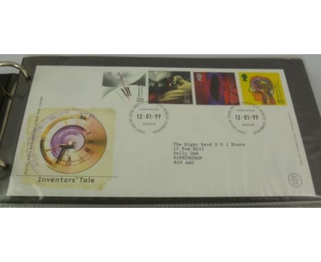 A SELECTION OF GB FIRST DAY COVERS for years 1999-2000 (cat.£192, high purchase cost) 