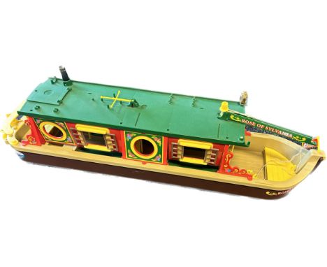 Vintage Sylvanian Families canal boat