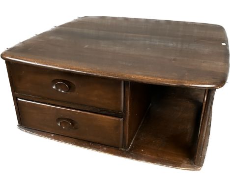 Ercol Windsor two drawer coffee table [40x80cm] 