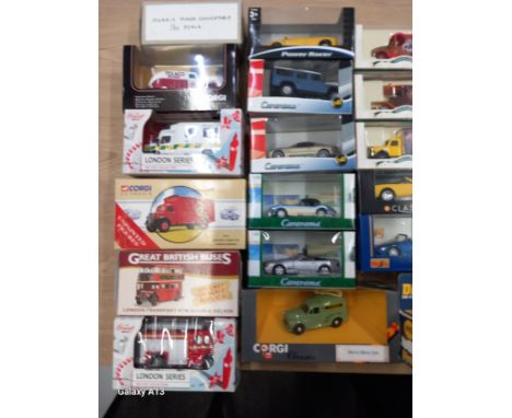 A Collection Of Boxed Scale Models to Include All The Classics: Corgi, City Cruises, International Tractors [Not Boxed]  Supp