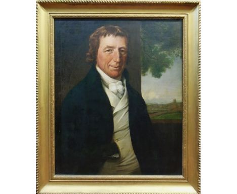 JAMES MILLAR (British, 1735- 1805), 'Portrait of Samuel Staples, Esq. of Camberwell House, Wiltshire, second son of Charles a