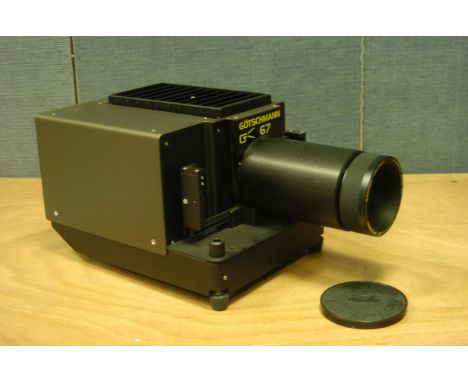 A  Götschmann 67 projector, in makers box