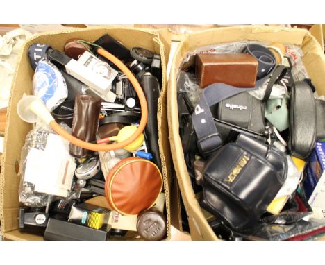Photographic Accessories: a wide variety of various camera accessories (a lot)