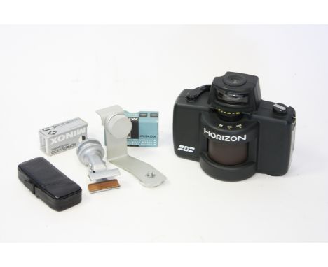 A Horizon Panoramic Camera, together with Minox accessories and more (a lot)