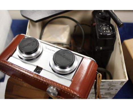 An Iloca Stereo Camera, together with other accessoriers (a lot)