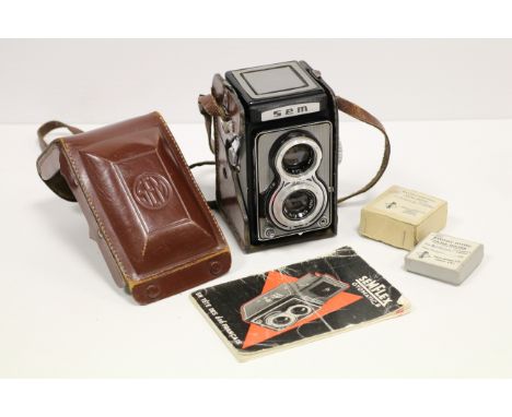 A Semflex Otomatic B TLR Camera, G with working shutter + erc
