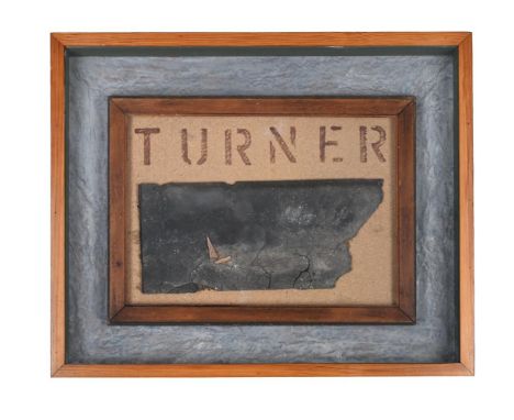 λ DICK LEE (BRITISH 1923-2001) TURNER, 1976 Mixed media construction 41.5 x 51cm (16¼ x 20 in.)Provenance: Private Collection