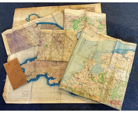 WW2 Official Air Maps Collection, Including England South Royal Air Force Edition 1937, North Wales &amp; Manchester Ordnance