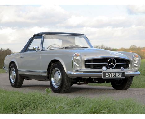 - The nicest W113-series SL that we have yet encountered
- 'Nut and bolt' restoration completed some 16,400 miles ago
- Curre