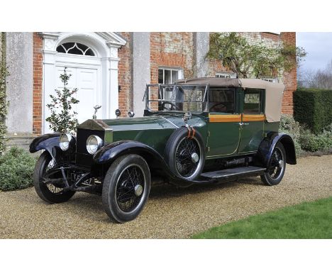 - Original 'matching numbers' car
- Original Barker three-position open touring coachwork
- Factory-fitted 4 wheel brakes
The