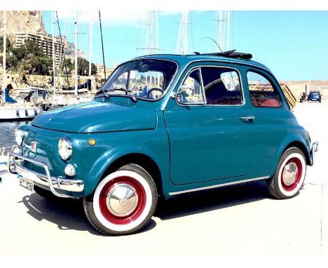 This delightful little lefthand drive Fiat Nuova is essentially a three owner car. Its first keeper bought the little Fiat fo