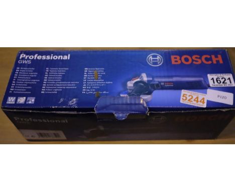 New old stock boxed Bosch GW710 angle grinder. Not available for in-house P&amp;P, contact Paul O'Hea at Mailboxes on 01925 6