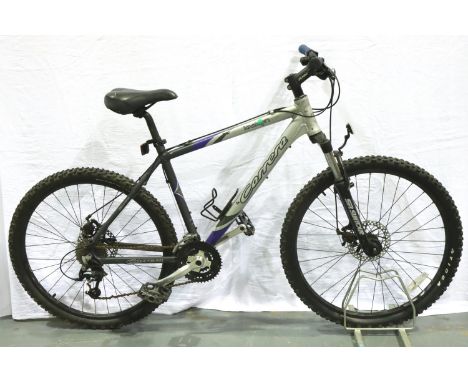 Carrera Kraken 27 speed, 18 inch frame, 26 inch wheel front shock mountain bike. Not available for in-house P&amp;P, contact 