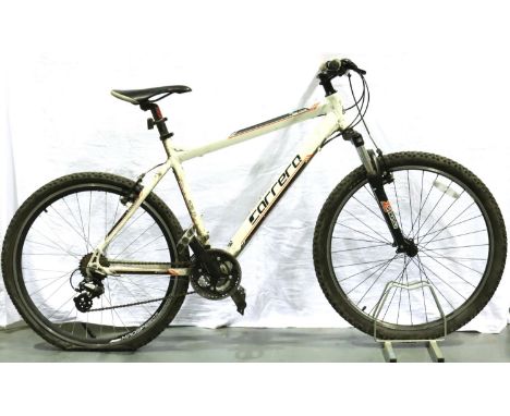 Carrera Valour 21 speed, 20 inch frame, 26 inch wheel, front shock mountain bike. Not available for in-house P&amp;P, contact