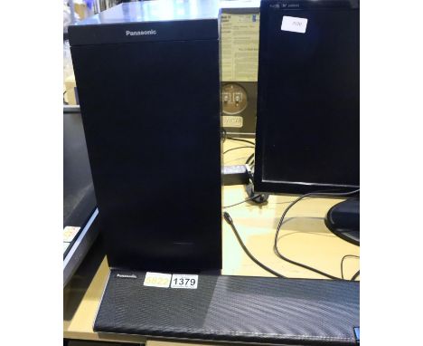 Panasonic sound bar with power lead. Not available for in-house P&P, contact Paul O'Hea at Mailboxes on 01925 659133Condition