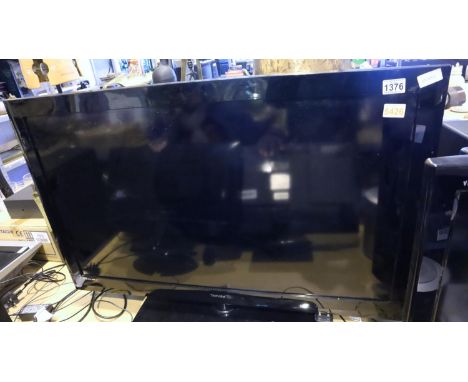 Technika 40'' flat screen LED TV with remote and instructions (remote in office 5426). Not available for in-house P&P, contac