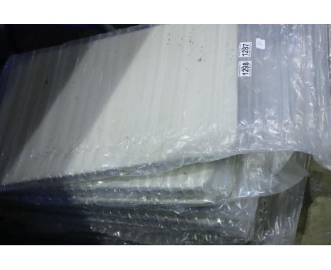 Nine new old stock folding wrapped ceramic bath mats. Not available for in-house P&amp;P, contact Paul O'Hea at Mailboxes on 