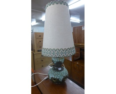 A West German table lamp