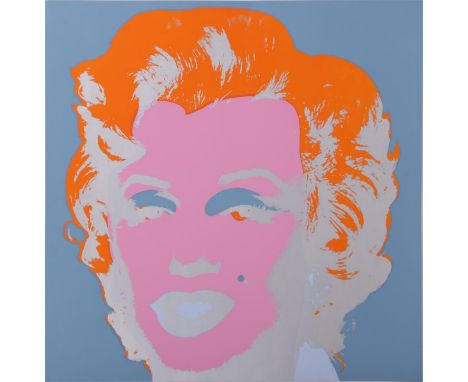 Andy Warhol (1928-1987)Portrait of Marilyn Monroe, with stamp on the back 'published by Sunday B. Morning' and 'Fill in your 