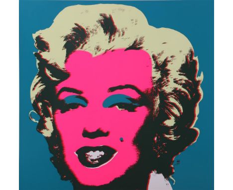 Andy Warhol (1928-1987)Portrait of Marilyn Monroe, with stamp on the back 'published by Sunday B. Morning' and 'Fill in your 