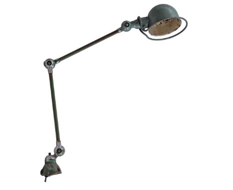 Jean-Louis Domecq (1920-1983) Industrial 2-arm lamp, design by Jean-Louis Domecq, executed by Jean-Louis Domecq JLD, design y