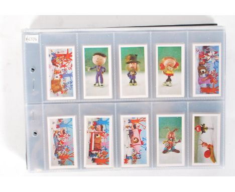 A selection of vintage cigarette cards to include nine full sets to include; Godfrey Philips; Red Indians, Kings and Queens o