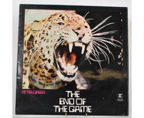 Vinyl long play LP record album by Peter Green – The End Of The Game – Original Reprise Records 1st U.K. Press – Stereo – K 4
