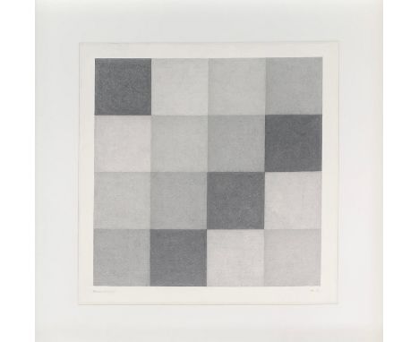 Alan Reynolds (1926-2014), Modular Study (11), c.1983, initialled, titled and dated, pencil on paper, 45.7 x 45.7cmProvenance