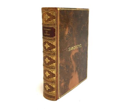 Kingsley, Charles, 'Westward Ho!', Westminster: Archibald Constable and Company, 1898, in full leather tree calf bindings wit