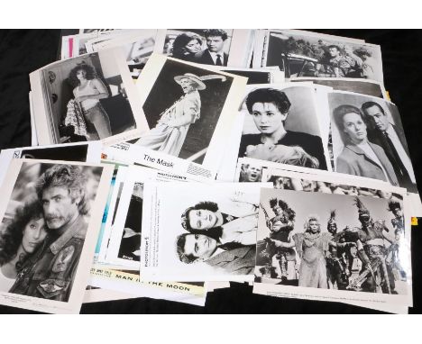 Television press photographs, to include Now and Then, Nothing in Common, Mannequin, Mars Attacks, Made in America, Malcolm X