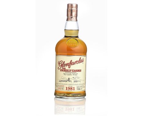  Glenfarclas-1981Bottled 28/02/2007. Distilled and bottled by J &amp; G Grant, Glenfarclas Distillery.Cask 29, refill sherry 