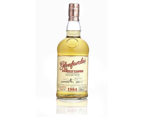  Glenfarclas-1984Bottled 28/02/2007. Distilled and bottled by J &amp; G Grant, Glenfarclas Distillery.Cask 6028, plain hogshe