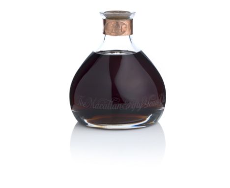  The Macallan Millennium Decanter-50 year old-1949Distilled and bottled by The Macallan Distillers Ltd., Easter Elchies, Crai