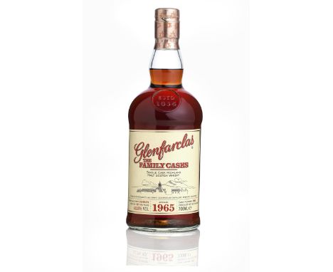  Glenfarclas-1965Bottled 27/02/2007. Distilled and bottled by J &amp; G Grant, Glenfarclas Distillery.Cask 3861, sherry butt,