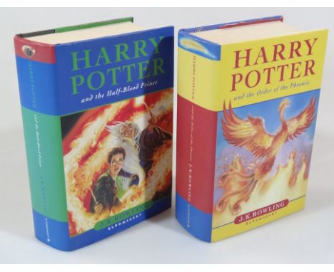 Rowling (JK). Harry Potter and the Half-Blood Prince, first edition with rare misprint on p.99, with dust jacket, and Harry P