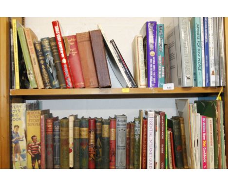 Various books, part sets, books for boys, other children's books, Antique collecting, Punch & Judy, Life Of Livingstone, etc.