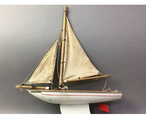 VINTAGE POND YACHT named 'Endeavour I'
