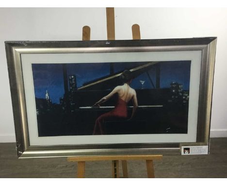 PRINT AFTER MARCO FABIANO mounted, framed and under glass61cm x 101cm